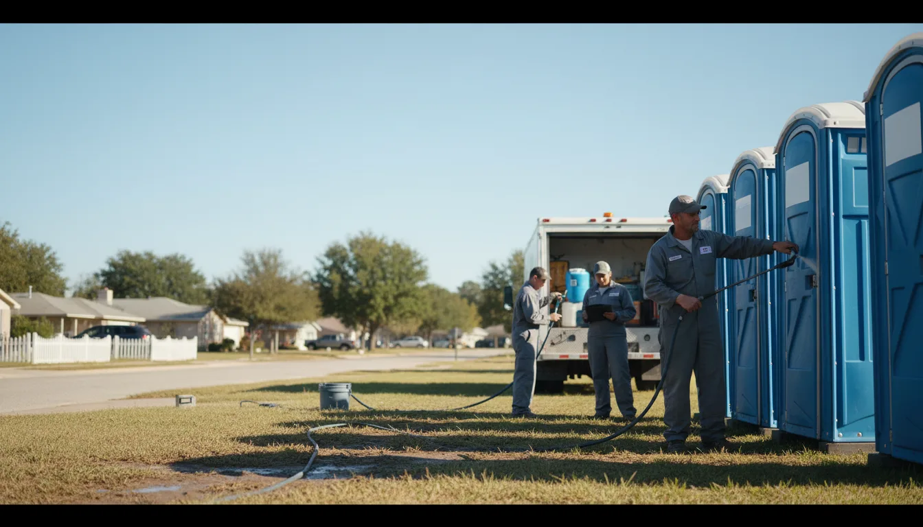 Long-Term Portable Toilet Rental in Creston, NC near me